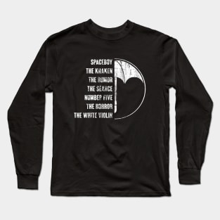 Umbrella Academy Members Logo Nicknames Long Sleeve T-Shirt